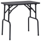 Preview: Trimmtisch Noir Groomstyle - Stabile Arbeitsplatte - Schwarz - 81 x 46 x 76 cm